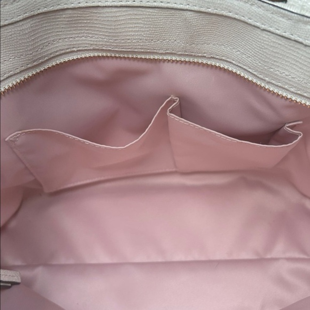 Coach Alexandra Python Straw Tote - image 10